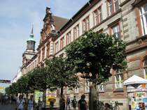 ehem. Post- und Telegrafhenamt, heutige Post in der Mecklenburg Stra�e, Schwerin  15.08.2009