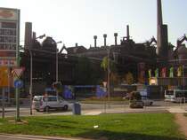 Auch auf diesem Foto ist die V�lklinger H�tte zu sehen.