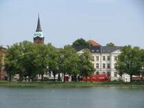 Schwerin; Pfaffenteich Sdufer 15.08.2009