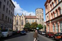 G�RLITZ (Landkreis G�rlitz), 25.09.2009, Blick auf Augustum-Annen-Gymnasium und Klosterschule