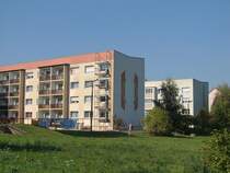 Laucha an der Unstrut - Wohnbl�cke Am Stadtfeld - Foto vom 27.09.2009