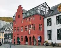 Das  rote Rathaus  von Bad M�nstereifel - 27.10.2009