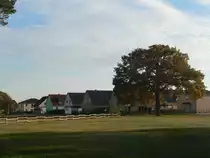 Wohngebiet Carlsgarten bei Karlshorst nahe der Trabrennbahn. Eine ruhige Neubausiedlung im Berliner Bezirk Treptow-K�penick mit Ein- und Mehrfamilienh�usern. 7.11.2009