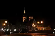 Blick auf die Nikolaikirche von Stralsund, 20.10.09