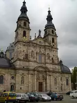 Fulda/Hessen,
Dom  St.Salvator  mit dem Bonifatiusgrab,
gebaut 1704-12,
Mai 2005