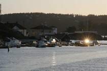 Im Hafen von Krager; 21.09.2009