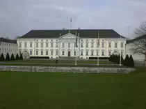 Das Schlo� Bellevue in Berlin-Tiergarten.