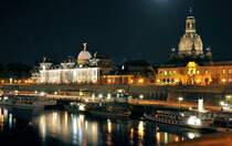Brhlsche Terrasse, Hochschule fr Bildende Knste, Frauenkirche - 01.09.2009