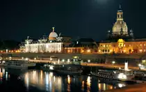 Br�hlsche Terrasse, Hochschule f�r Bildende K�nste, Frauenkirche - 01.09.2009