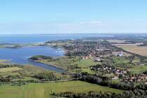 Luftaufnahme von Rechlin und der Mritz - 29.08.2005