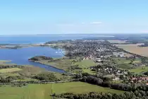 Luftaufnahme von Rechlin und der M�ritz - 29.08.2005