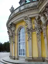 Schlo� Sanssouci im Oktober 2009, Potsdam 3.10.2009