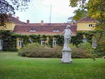 Friedrich der Groe im Park Schlo Sanssouci, Potsdam 3.10.2009