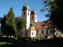 St.M�rgen/Schwarzwald
Klosterkirche von 1716-25 erbaut,
2006