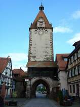 Gengenbach im Kinzigtal/Ortenaukreis,
das Kinzigtor,
2008