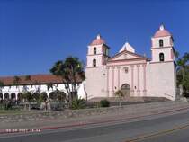 Die Mission in Santa Barbara im Oktober 2007