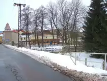 Laucha an der Unstrut - Die Stra�e zur  Schifferklause  - 17.01.2010
