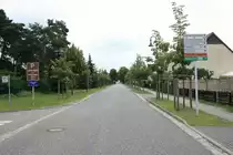  Nei�em�nde, Ortsteil Ratzdorf, Lindenallee, Wegweiser. Gesehen am 24.07.09
