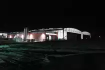 Fabrikgeb�ude von FTE-Fischbach bei Ebern (21.01.10)