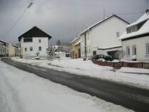 Das Foto zeigt den Ortskern von Saarbrcken Ensheim. Die Aufnahme des Fotos war am 01.02.2010