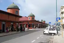 OLH�O (Concelho de Olh�o), 22.02.2010, Markthalle in der Avenida 5 de Outobro