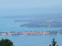 Blick vom Pf�nder in Richtung Lindau. August 2005