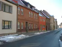 Laucha an der Unstrut - H�user in der Unteren Hauptstra�e - 07.03.2010 
