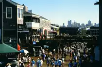 Pier 39 in San Francisco am 26. August 1988.