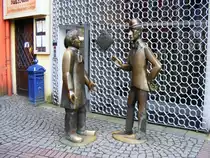 T�nnes und Sch�l in der Altstadt von K�ln, 17. M�rz 2010.