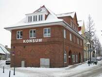 Grevesmhlen; ehem. KONSUM in der August-Bebel-Strae, 03.01.2010