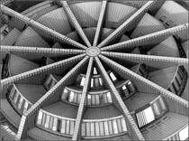 Der Plenarsaal des Nordrhein-Westflischen Landtages in Dsseldorf von oben gesehen. 22.03.2010 (Matthias)