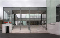 Museum Folkwang in Essen: Treppeaufgang zum Eingang. 21.03.2010 (Matthias)