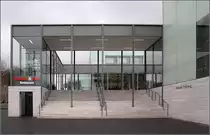 Museum Folkwang in Essen: Treppeaufgang zum Eingang. 21.03.2010 (Matthias)