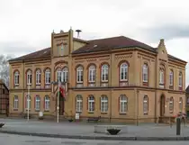 Landkreis Parchim; Br�el, B�rgerhaus in der August-Bebel-Stra�e,  04.04.2010