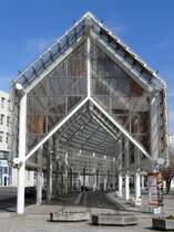 Moderne Wandelhalle in den Kuranlagen; Teplice (Bad Teplitz in Bhmen), 18.04.2010
