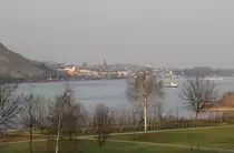 R�desheim am Rhein, von Bingen aus fotografiert; 23.03.2010