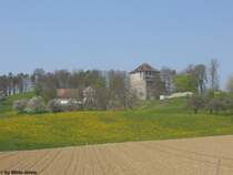 Die Mrsburg oberhalb Stadel bei Winterthur. 1241 wurde die Mrsburg vom Grafen von Kyburg erbaut. 1273 ging die Mrsburg samt der Kyburg an die Habsburger. 1598 ging die Mrsburg an die Stadt Winterthur, wo sie seit 1901 von einem privaten Verein betreut wird.