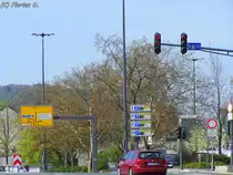 Sch�ner blauer Himmel �ber Wuppertal-Steinbeck. 24.04.2010