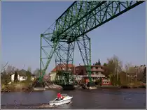 Heute dient die inzwischen renovierte Schwebef�hre Osten nur noch touristischen Zwecken. 25.04.2010