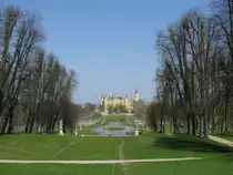 Schwerin; Schlo� mit Schlo�park 18.04.2010