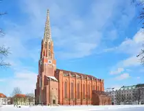 Die Mariahilfkirche in M�nchen-Au hat das zweitschlagtontiefste Gel�ut in der Stadt (Jan10)