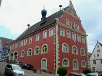 Ettenheim in der Ortenau,
das barocke Rathaus von 1757,
Mai 2010