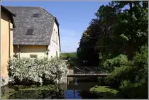 Bissendorf. Wassergr�ben umziehen die Schelenburg bei Schledehausen. 05.06.2010