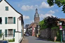 Der  Juddeturm  in der Feste Zons. Zons gehrt zu Dormagen und liegt zwischen Kln und Neuss. 07.06.2010