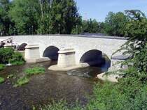 Alte Steinbrcke ber die Weie Elster in Plauen/Vogtland