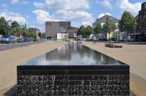 ENSCHEDE, 23.07.2010, auf dem Stationsplein (Bahnhofsplatz)