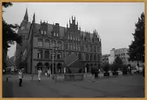 Altes Rathaus und im Hintergrund die Markkirche im Hannover, am 26.07.2010.