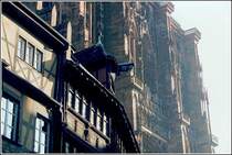 Am Straburger Mnster. Scan vom Dia, 12.2002 (Matthias)