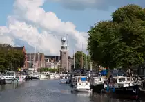 Der Stadtkanal von Lemmer am Ijsselmeer/NL