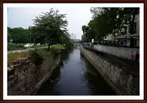 Blick auf die Leine am Hohen Ufer in Hannover, am 26.07.2010.